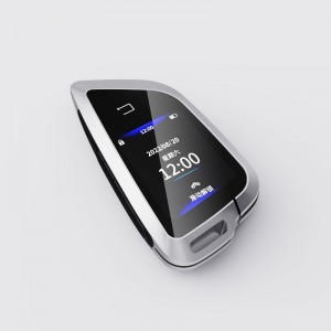 Интелигентен ключ за автомобил LCD, надстройка без ключ, автоматично заключване&Отключване на дистанционно стартиране на автомобили, ключ за подмяна на FOB анти кражба, дисплей на логото на превозното средство